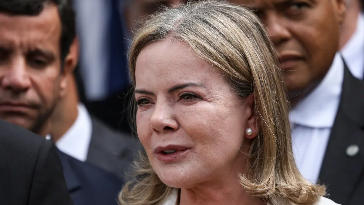 Gleisi Hoffmann diz que governo Lula repudia sanção dos EUA a Alexandre de Moraes - Imagem do artigo original