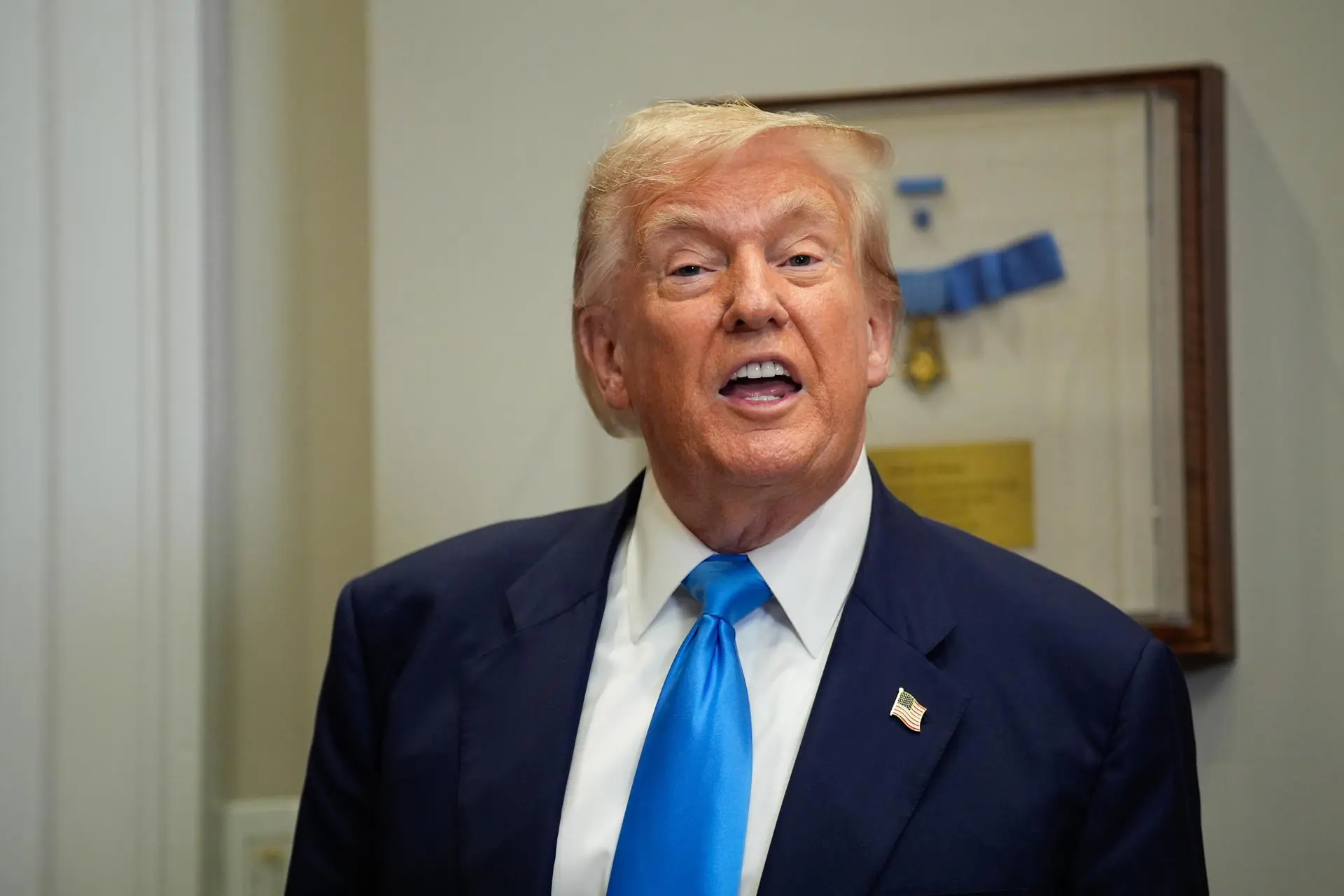 Trump diz que está aberto a telefonema de Lula para tratar de tarifa de 50% sobre produtos brasileiros - Imagem do artigo original
