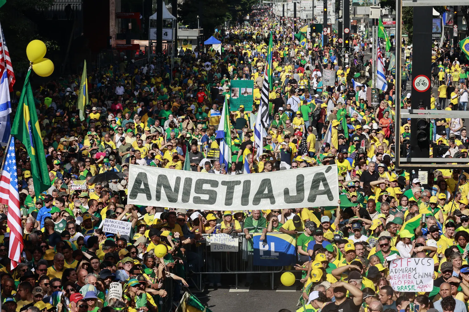Oposição reúne multidões em atos contra Lula e Alexandre de Moraes em mais de 20 capitais - Imagem do artigo original