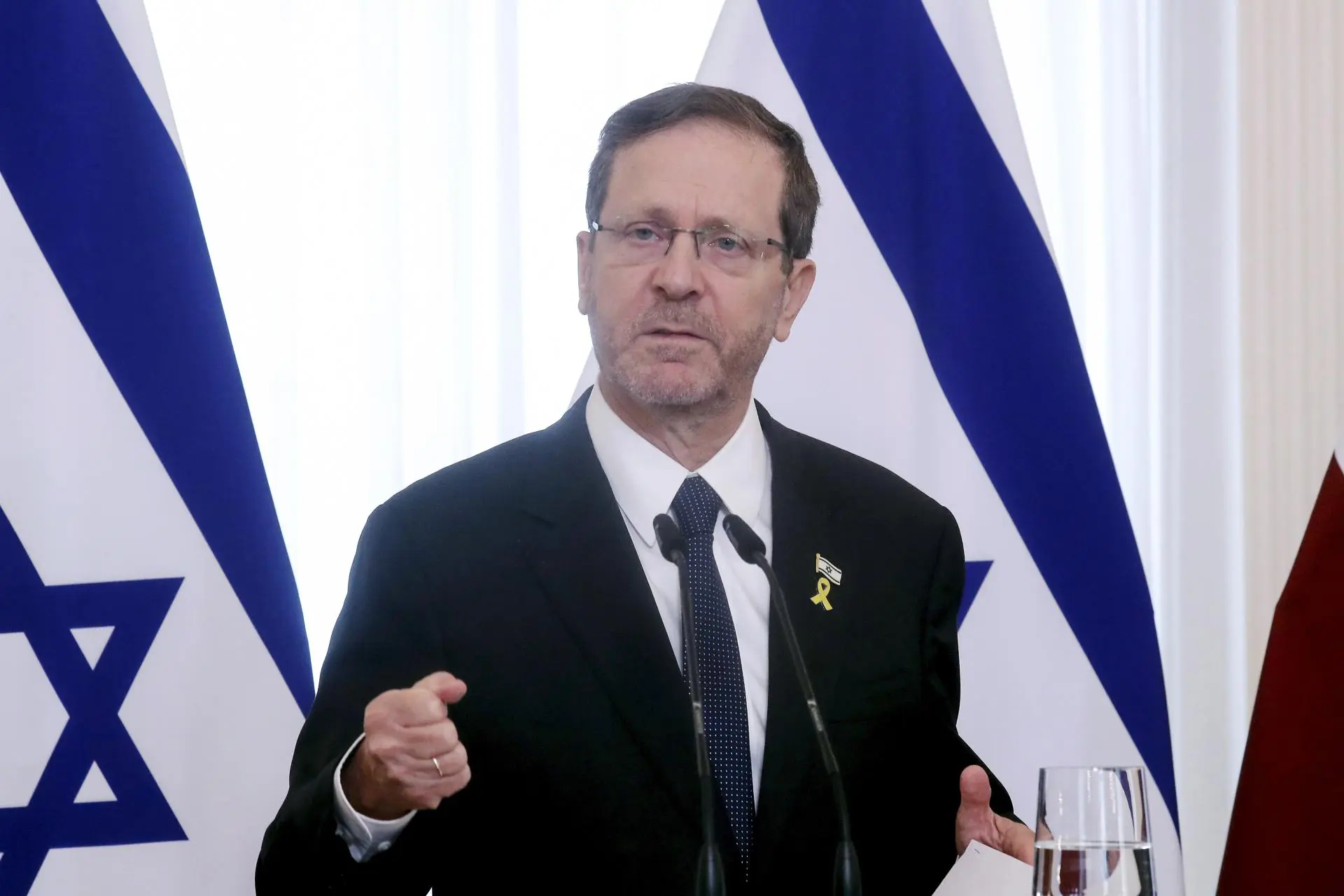 Herzog diz na Estônia que ataque de 7 de outubro inviabiliza solução de dois Estados - Imagem do artigo original