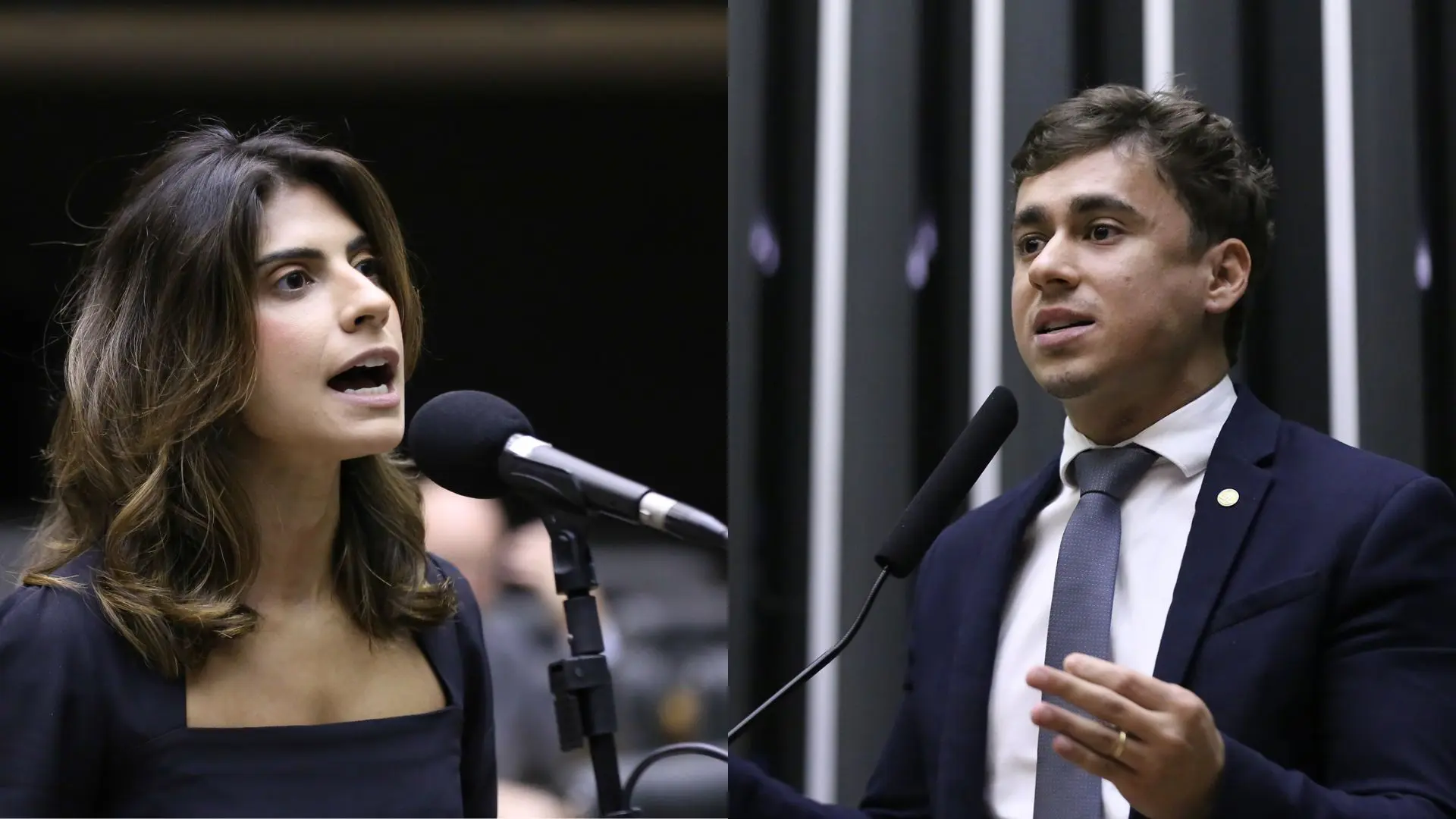 Nikolas Ferreira acusa Camila Jara de empurrão no plenário; petista nega e fala em perseguição - Imagem do artigo original