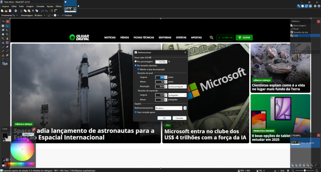 Paint.NET reúne seis funções que dispensam o Photoshop para edições rápidas no Windows - Imagem do artigo original