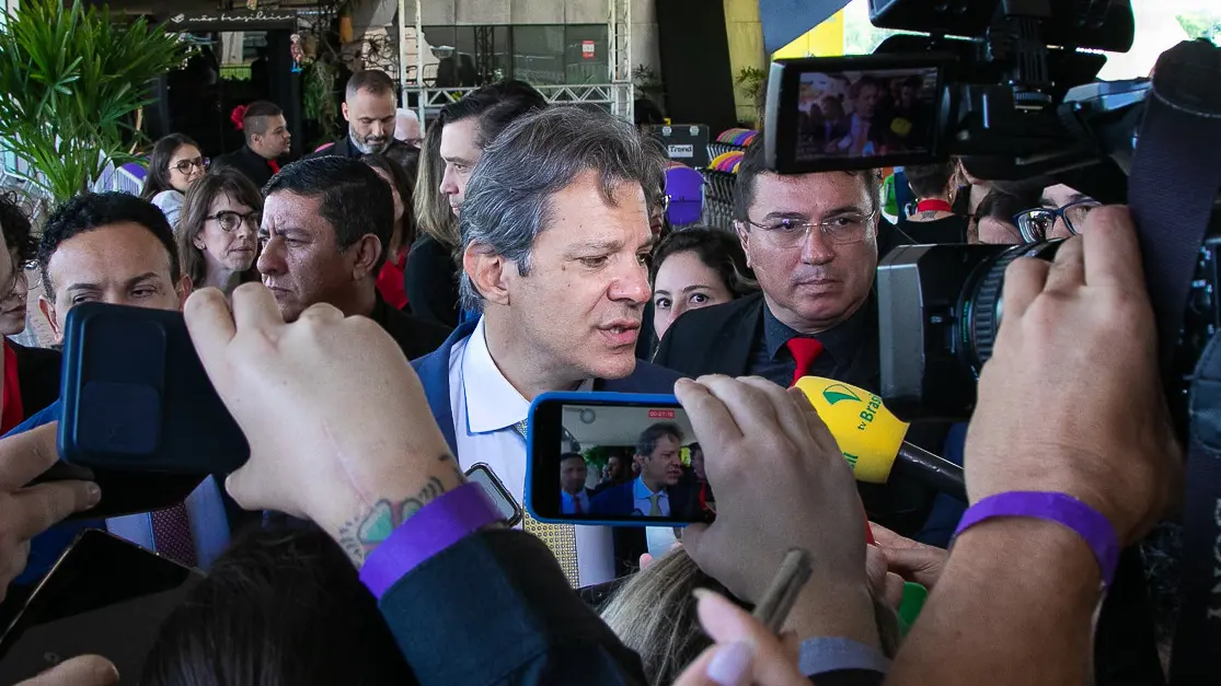 Haddad atribui a “forças de extrema direita” o cancelamento de encontro com secretário do Tesouro dos EUA - Imagem do artigo original