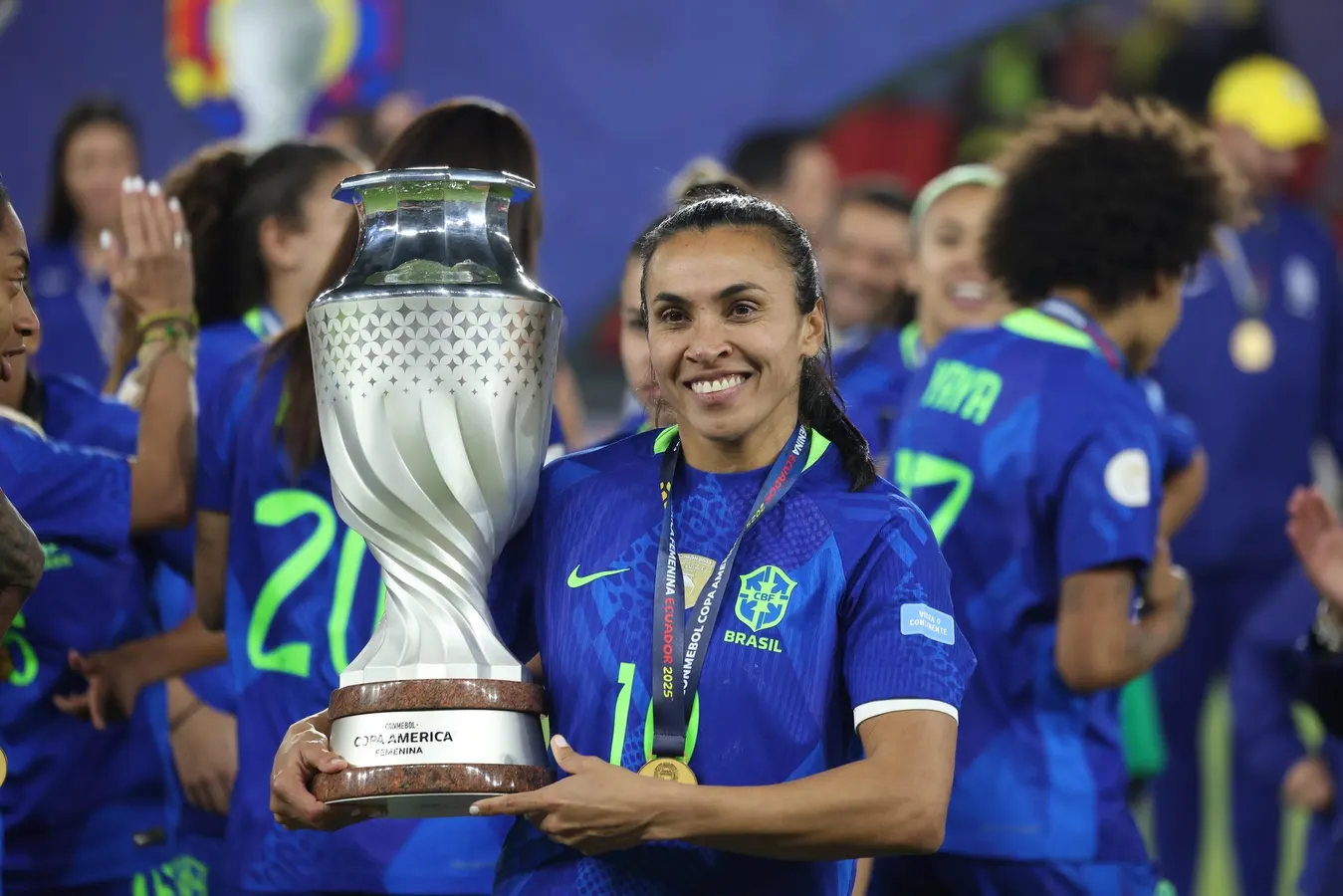 Brasil vence Copa América Feminina de 2025 em final dramática contra a Colômbia - Imagem do artigo