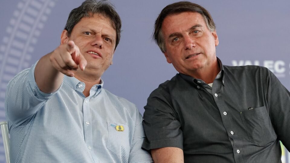 Tarcísio afirma que, se eleito, seu primeiro ato como presidente será indultar Bolsonaro - Imagem do artigo